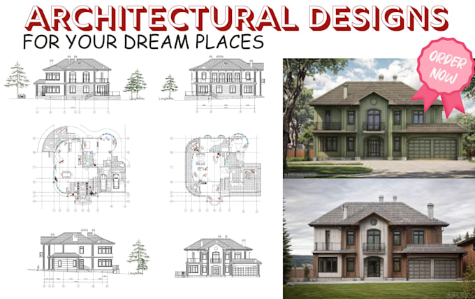 draw architectural house plan using cad for city submission