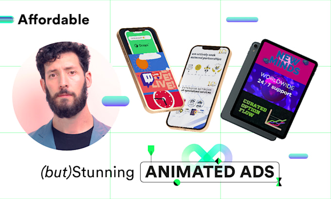 Create a stunning animated ad by Luigi_garcia | Fiverr