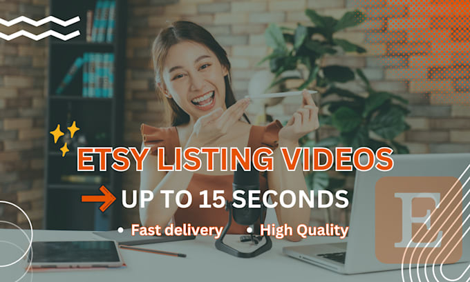 create professional etsy listing video for your products