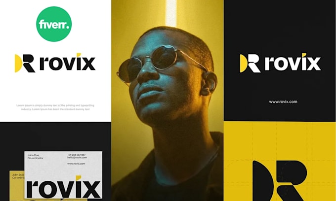 do modern, minimalist logo design and branding kit