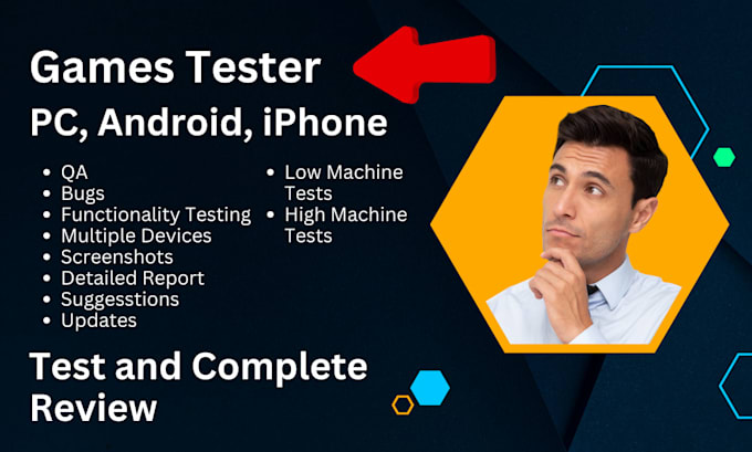 be a beta tester for your game, website user testing or app review