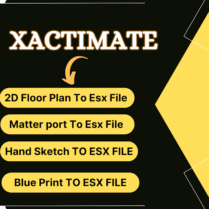 convert hand sketch  ,matter port,  2d floor plans, into esx file
