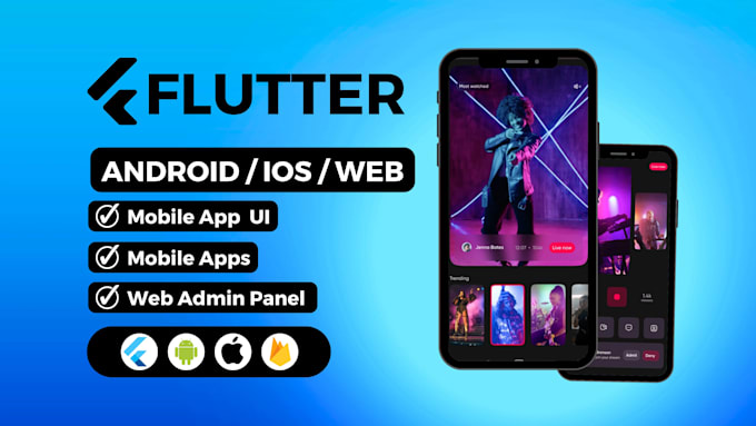 do flutter app developement android and ios app development