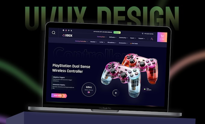 do resposive figma website design, landing page design, website UI UX
