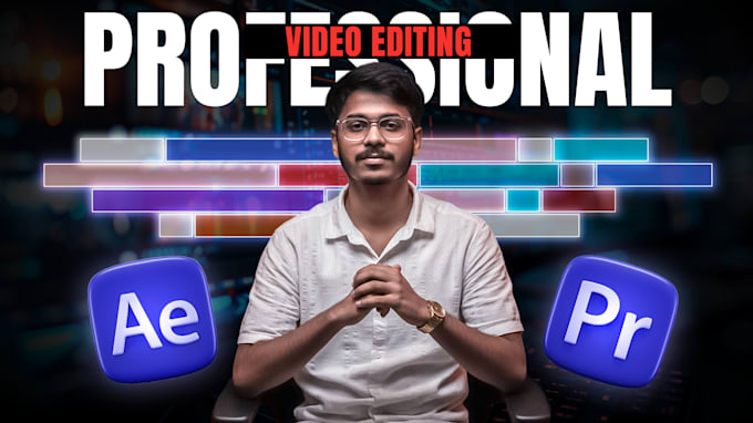 do professional video editing for youtube talking head and vsl