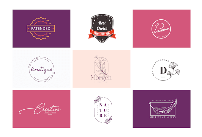 Watercolor Logo design