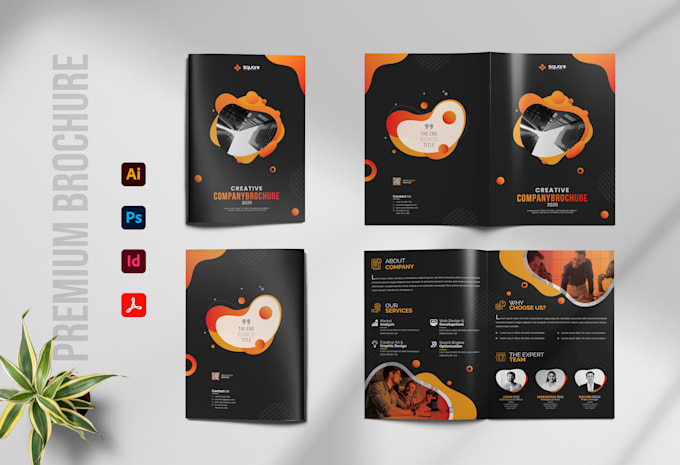 do brochure design, digital book, real estate brochure
