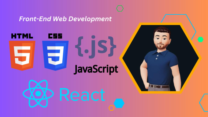 Be your front end web developer in html,css and javascript by Mrahaidar ...
