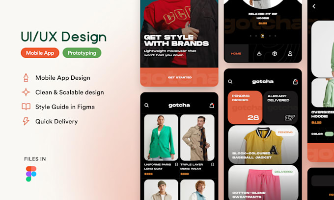 Do ui ux clean design for your mobile app in figma by Chyndevi | Fiverr