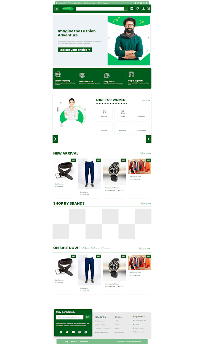 design responsive and effective portfolio or business wordpress site for you