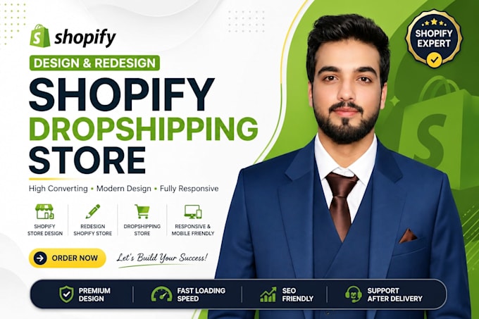 design, redesign shopify store and shopify website