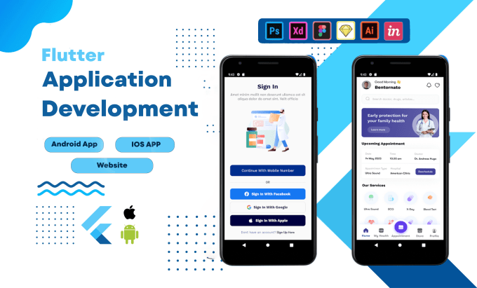 Build android and ios mobile app development using flutter by Akh_riaj2 ...
