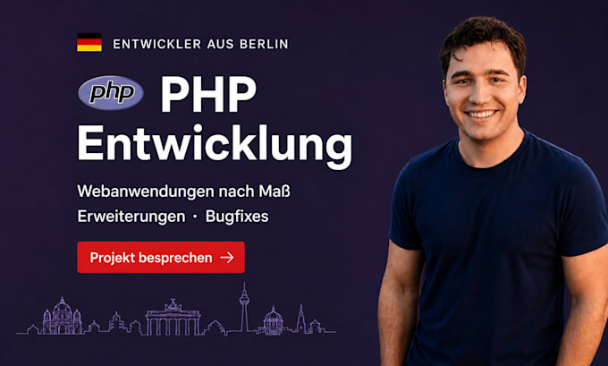 develop your custom PHP web application