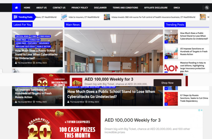 create a wordpress blog website with ads approval