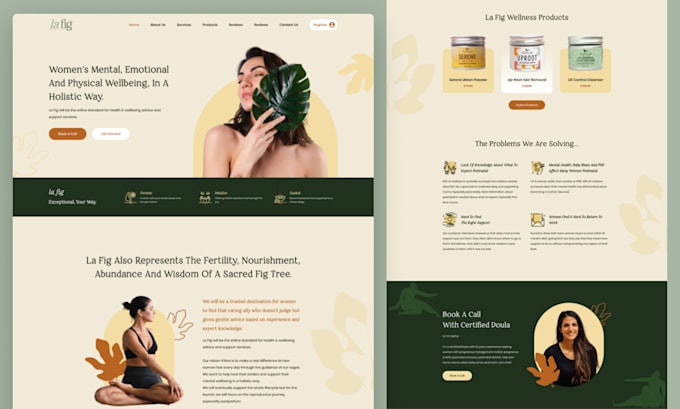 design modern and converting landing page