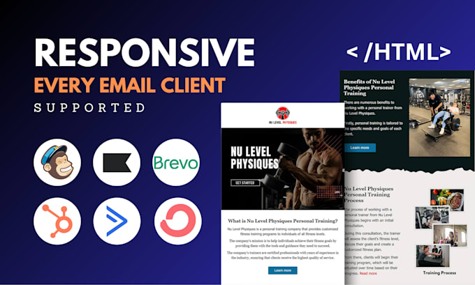 design editable mailchimp email template html newsletter
