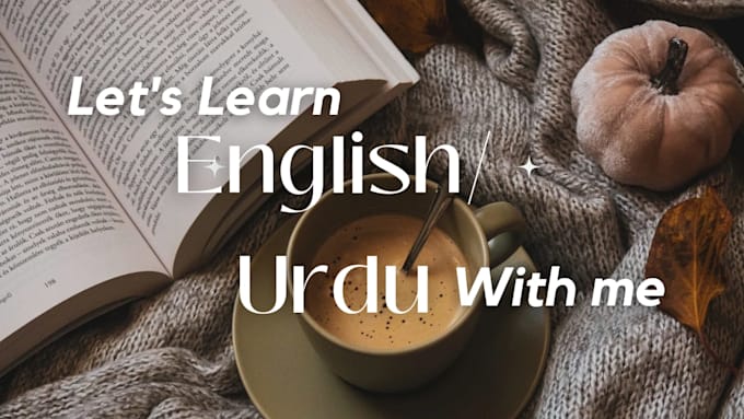 teach you english and urdu