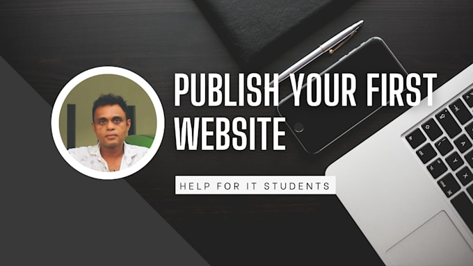 add your html, php files to host to publish web pages