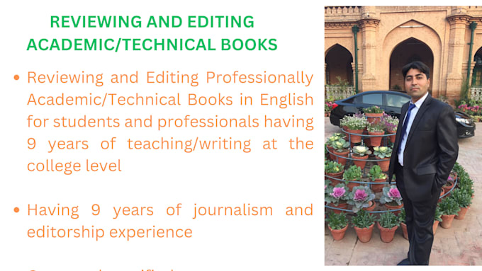 proofread, edit, and format books