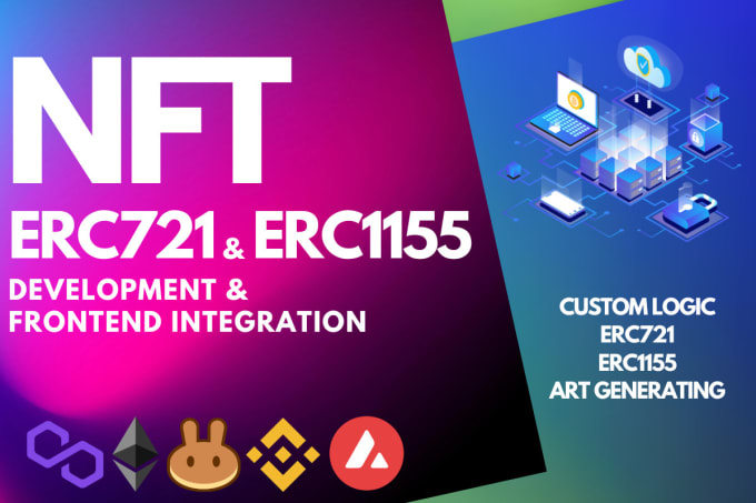 develop nft smart contract erc1155 erc721