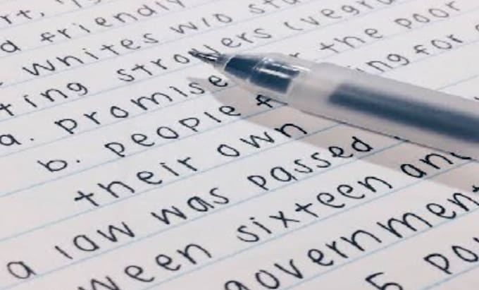 write good handwriting and translation