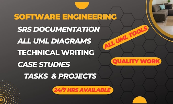 Help in software engineering tasks, projects, uml diagrams and srs ...