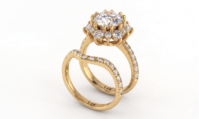 do 3d model of  beautiful rings, pendants, jewelry designing