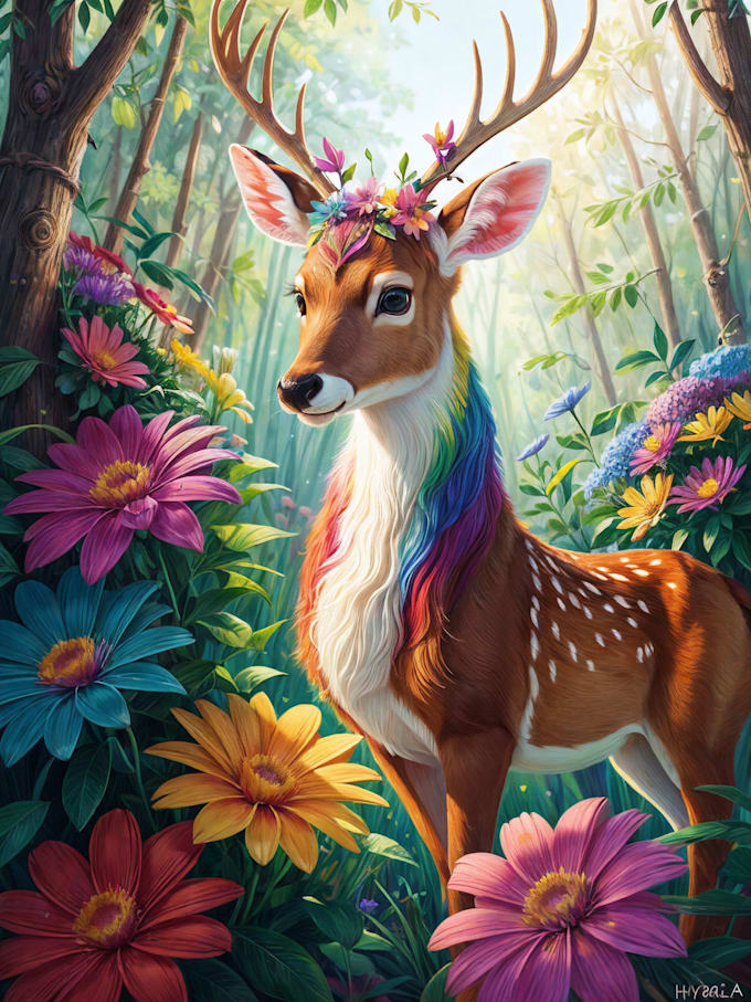 Make ai art in high resolution for printing by ivanov Fiverr