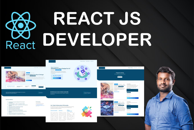 Create a web application using react js by Rohanjayaraj | Fiverr