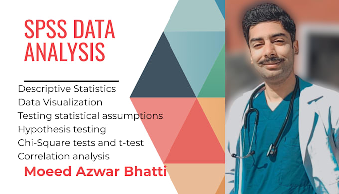 do medical research data analysis and reporting using spss