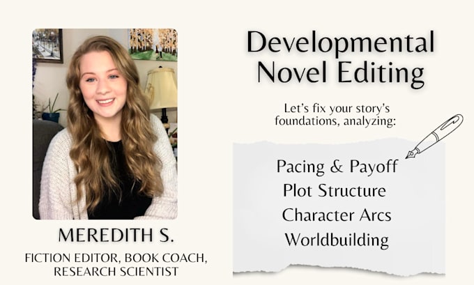 developmentally edit your novel