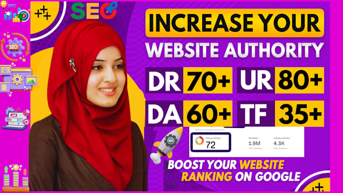 increase domain rating ahrefs DR by using white hat high authority SEO backlinks