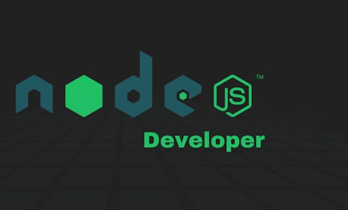 be your node js developer for API development and backend