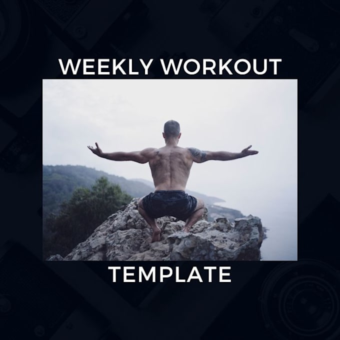 Design your personalized weekly fitness routine by Griffincoombs | Fiverr