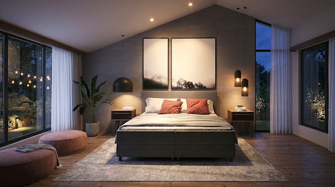 create photorealistic 3d furniture renders with ai enhanced