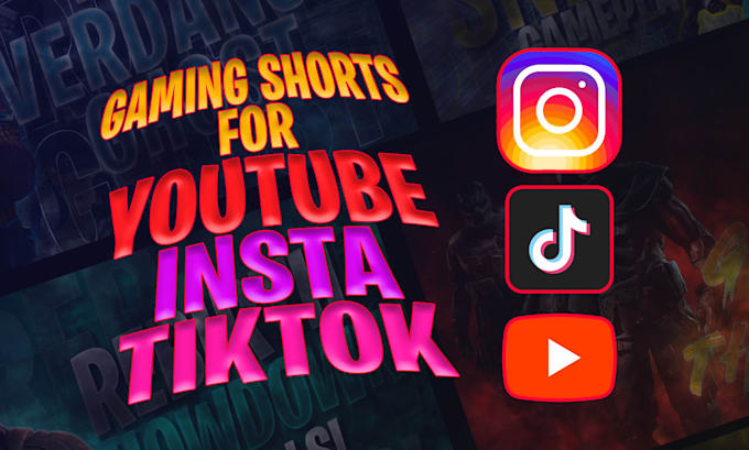 create engaging gaming shorts for youtube, instagram, and tiktok
