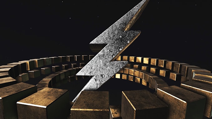 create an epic 3d logo reveal intro animation