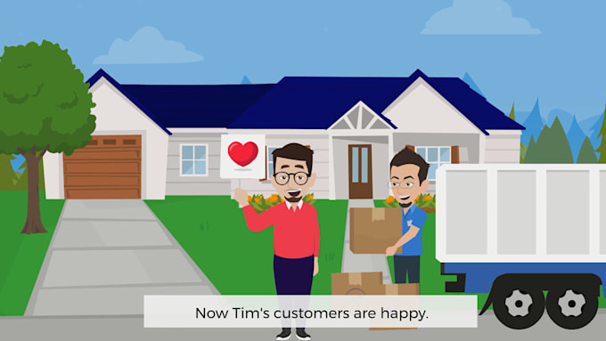 make 2d animated explainers, explanations, and sales video
