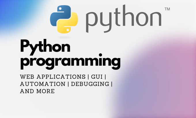 Do python project development, debugging, and fixes by Intelliengis ...