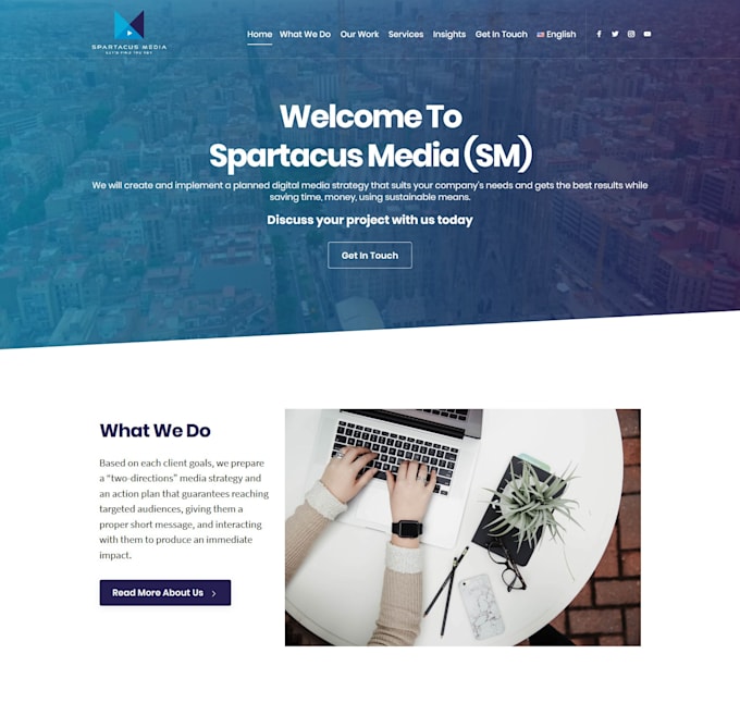 create a custom and converting website to achieve your goals