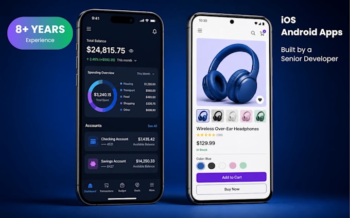 build a mobile app for ios and android