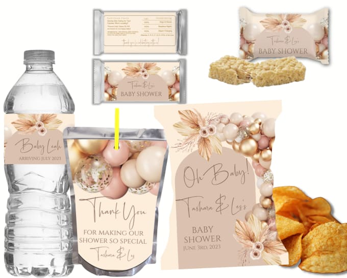 Create printable party favor templates by Tasharacarr Fiverr