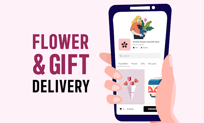 setup an ecommerce website and app for quick ordering and delivery