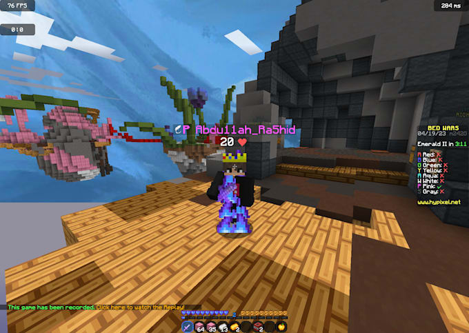 play minecraft with you and will have fun together