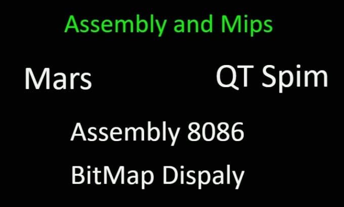 do mips and arm assembly tasks and projects