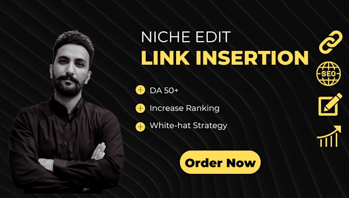 provide expert SEO niche edit and link insertion