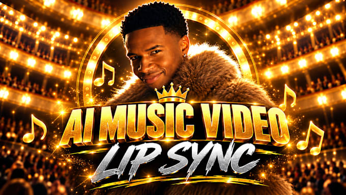 produce a realistic ai music video with perfect lipsync