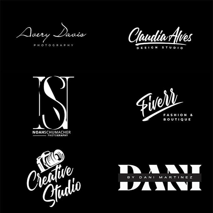 Design your buissnes logo lettering and typographic style by Oussis ...