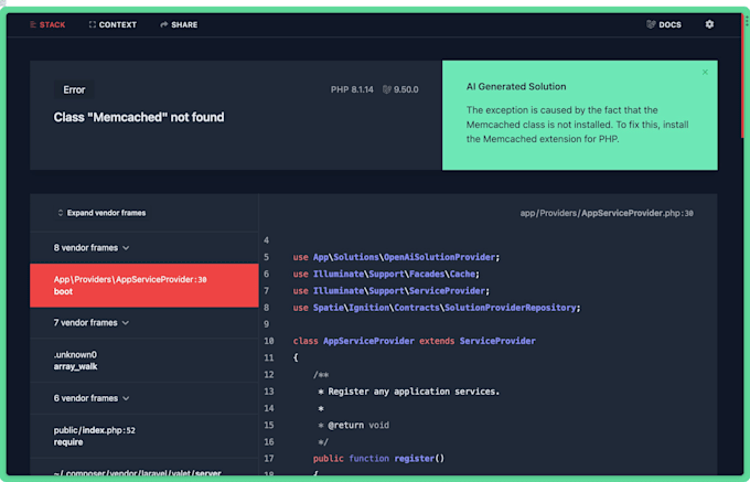 fix laravel bugs, PHP errors, mysql issues and cpanel live server problems