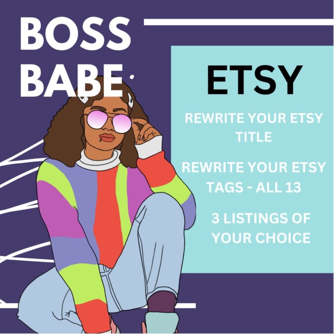 Update your titles and tags with proper seo for etsy by Malasankas Fiverr